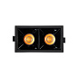 ART-SQ-180x2 LED светильник встраиваемый полуповоротный Downlight   -  Встраиваемые светильники 